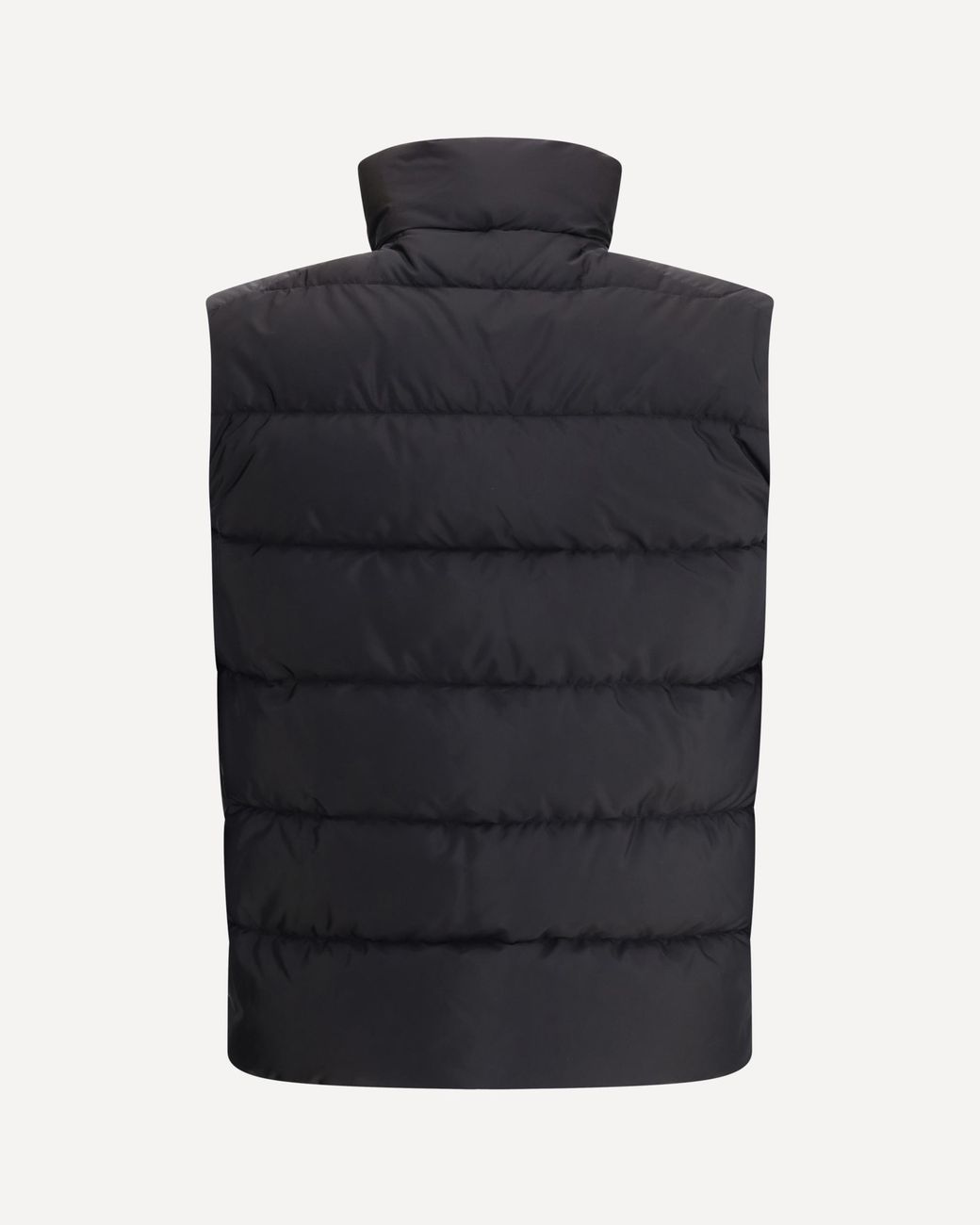 Prada Black Re-Nylon Padded Vest for men