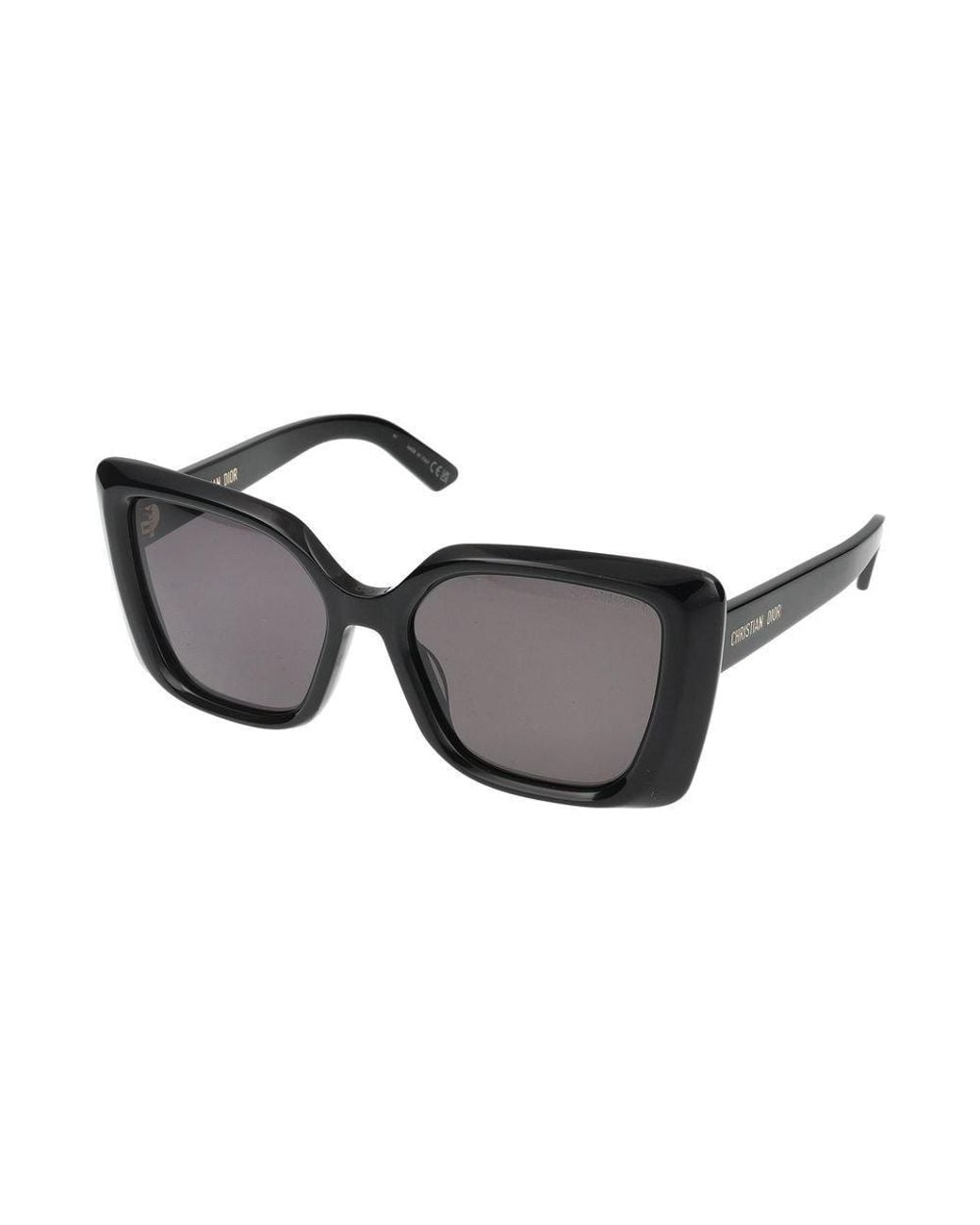 Dior White Eyewear Midnight S5I Square Frame Sunglasses