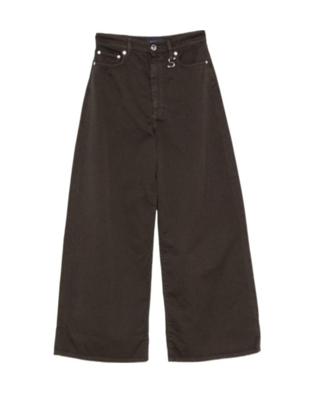 Sportmax Gray Belt Loop Jeans
