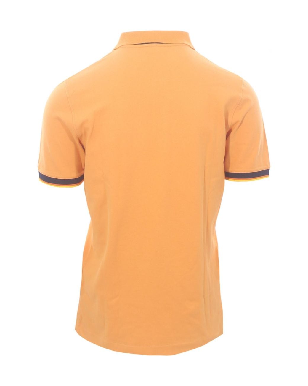 K-Way Orange Short-Sleeved Polo Shirt for men