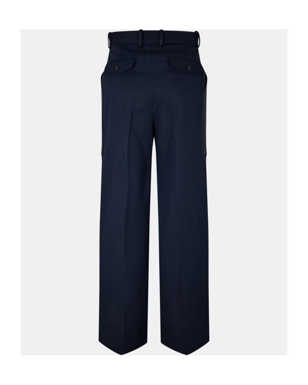 Bottega Veneta Blue Pocket Detail Track Pants