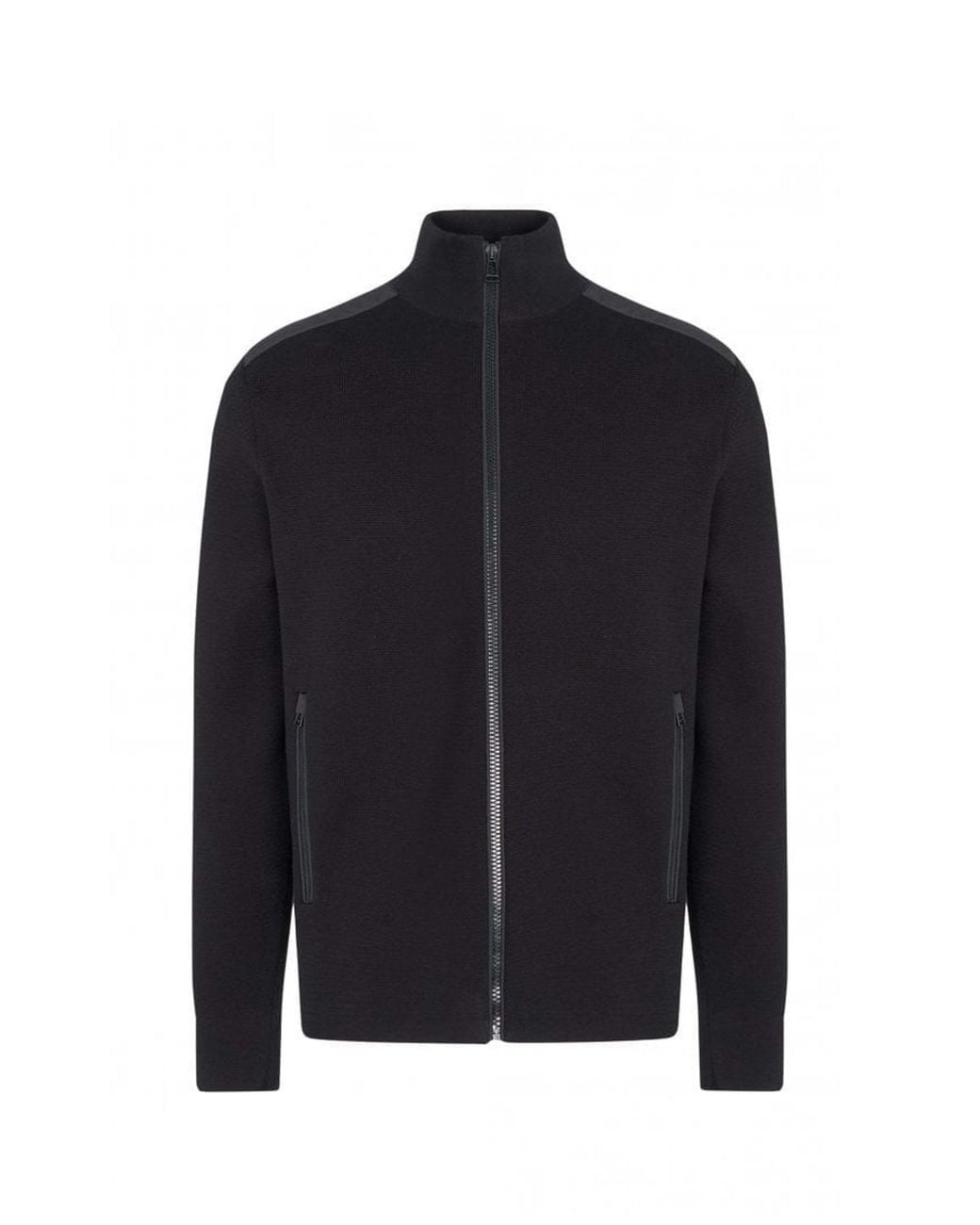 Belstaff Blue Zipper Cardigan for men