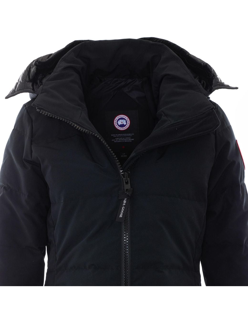 Canada Goose Blue Chelsea Front-Zip Hooded Parka