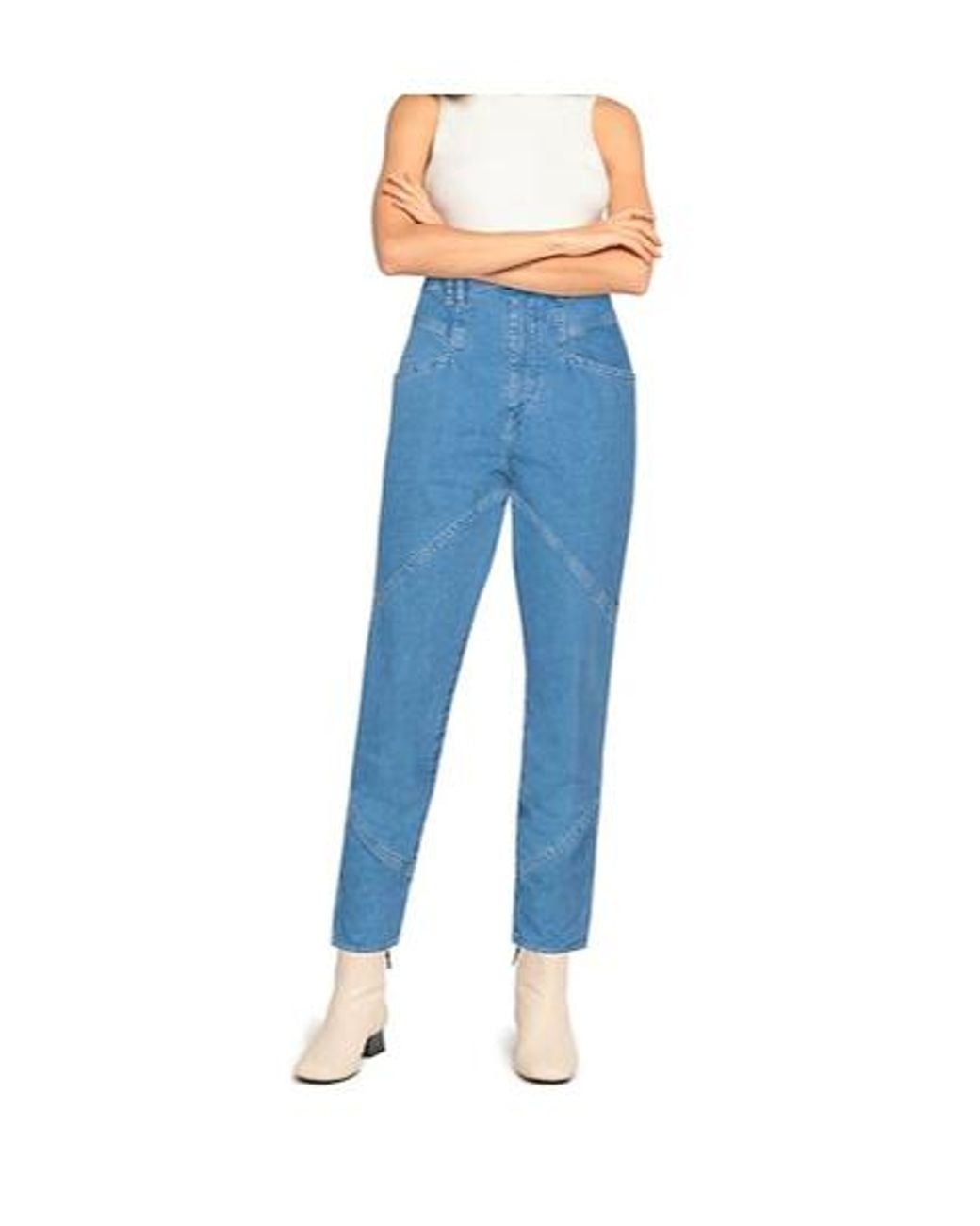 Isabel Marant Blue Slim-Fit Jeans