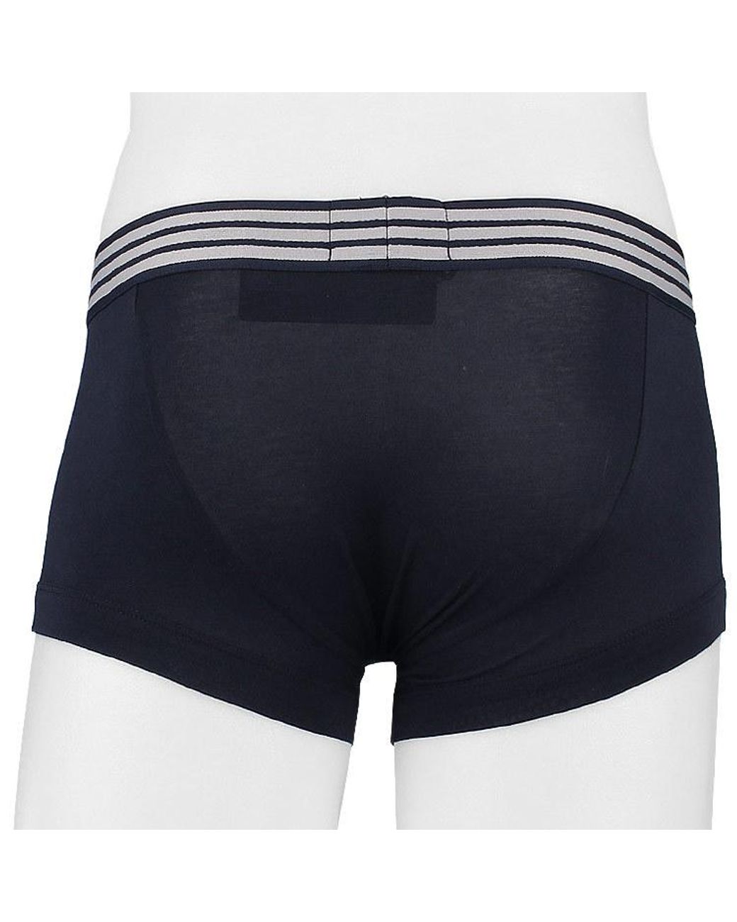 Emporio Armani Blue Elastic Waist Boxer Briefs for men