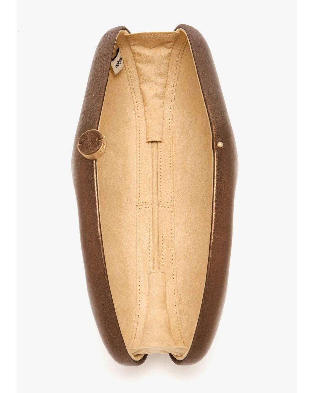 Cult Gaia Brown Caldera Clutch