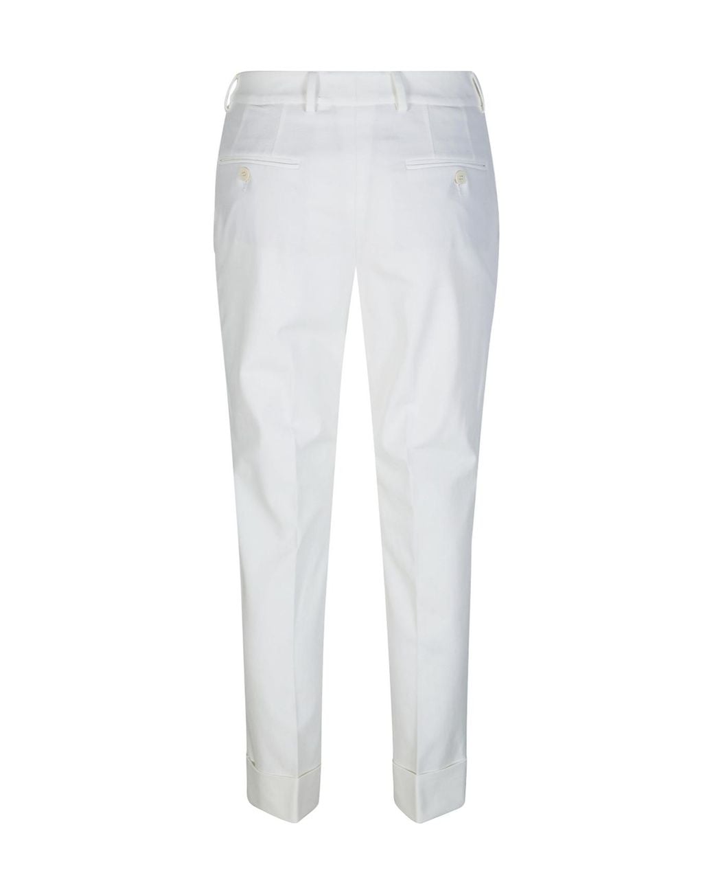 Incotex White Nevet Trousers