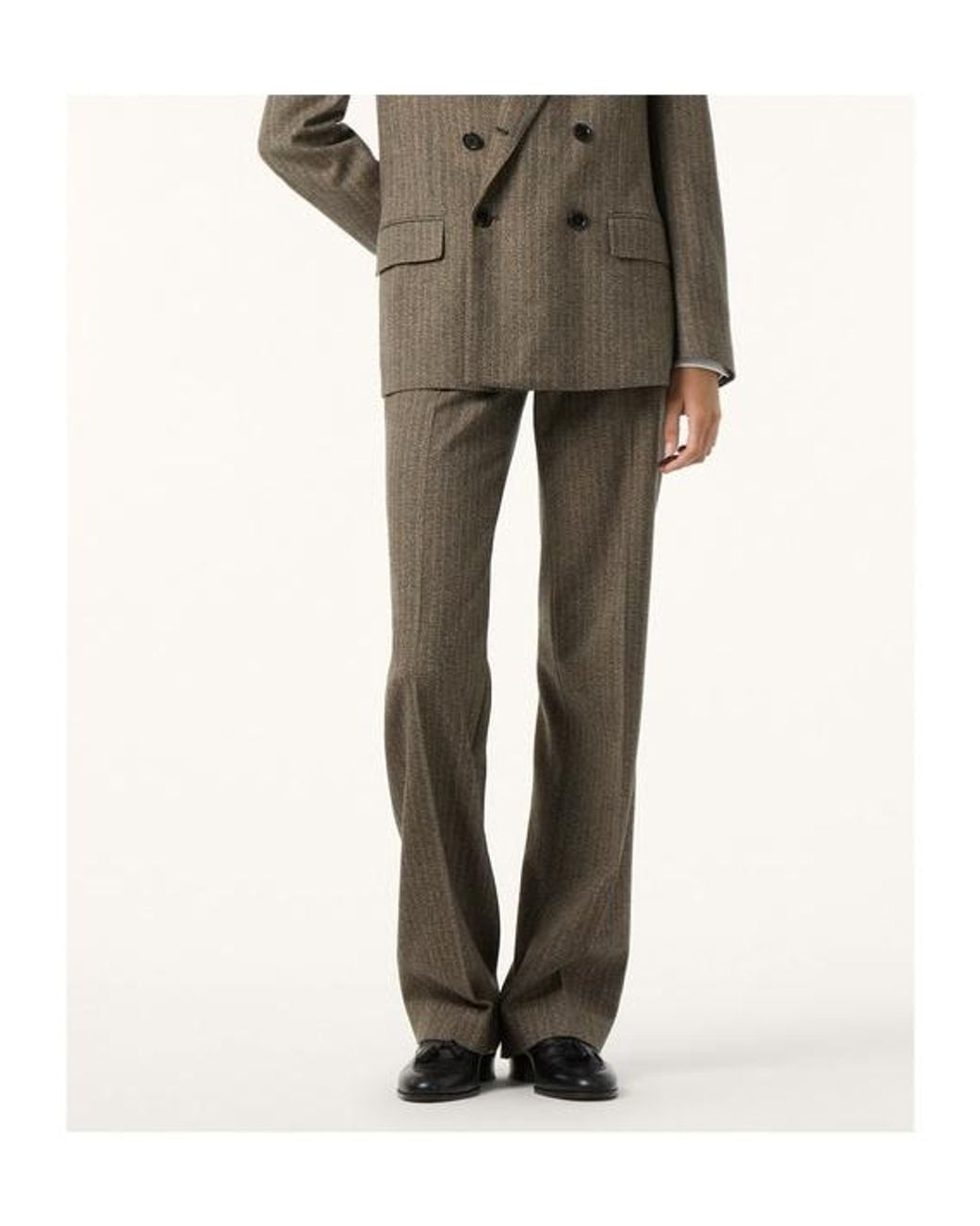 Loro Piana Gray Goldie Trousers