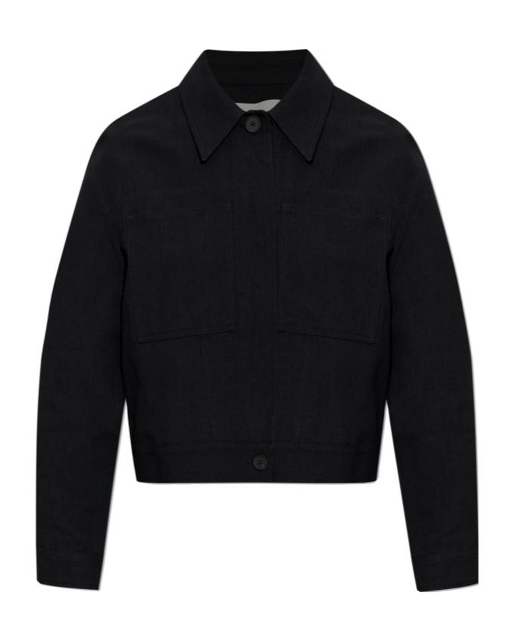 Studio Nicholson Black Calder Cropped Jacket