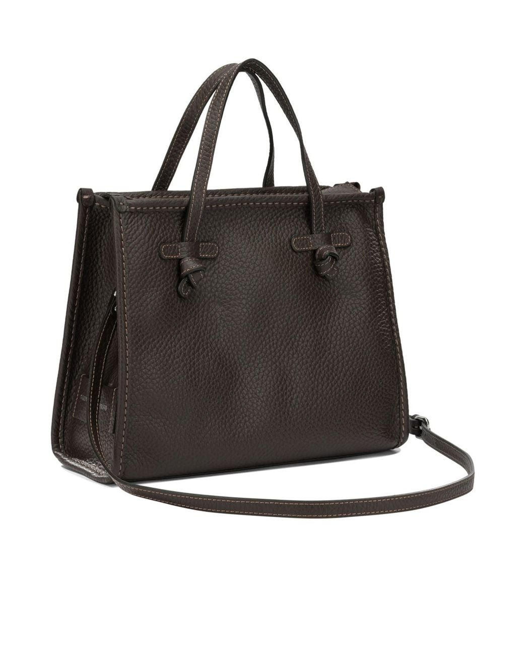 Gianni Chiarini Black Top-Handle Shoulder Bag