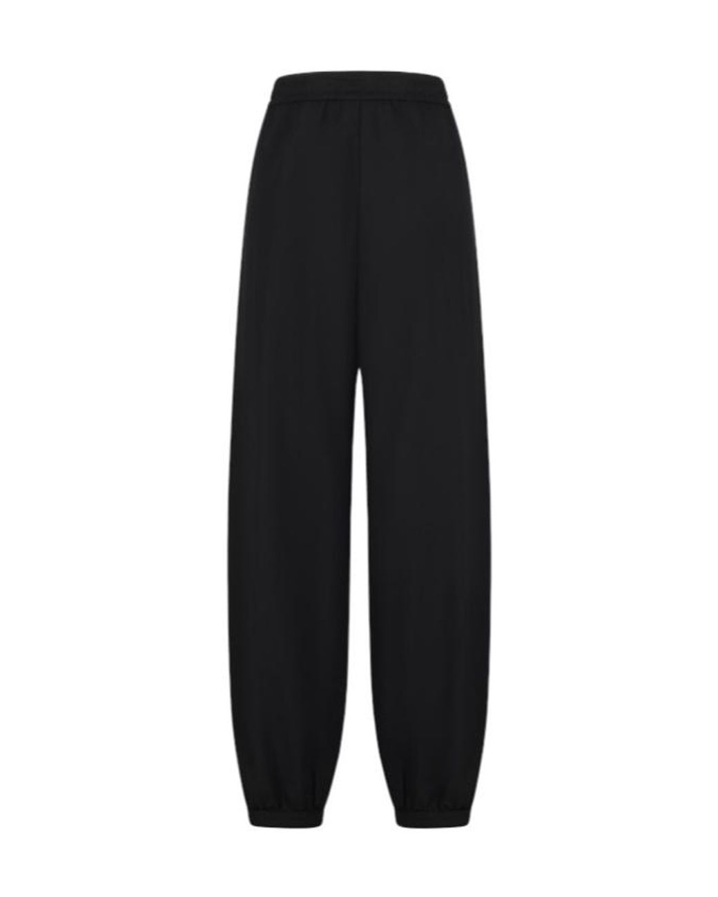 Herno Black Drawstring Trousers