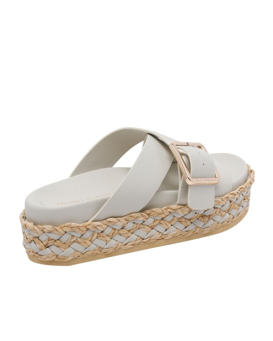 Paloma Barceló Gray Paloma Barceló Round Toe Sandals