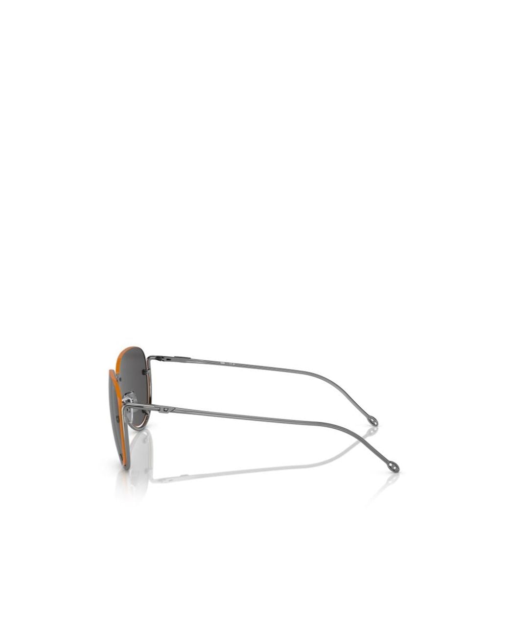 DIESEL Multicolor Rimless Aviator Sunglasses