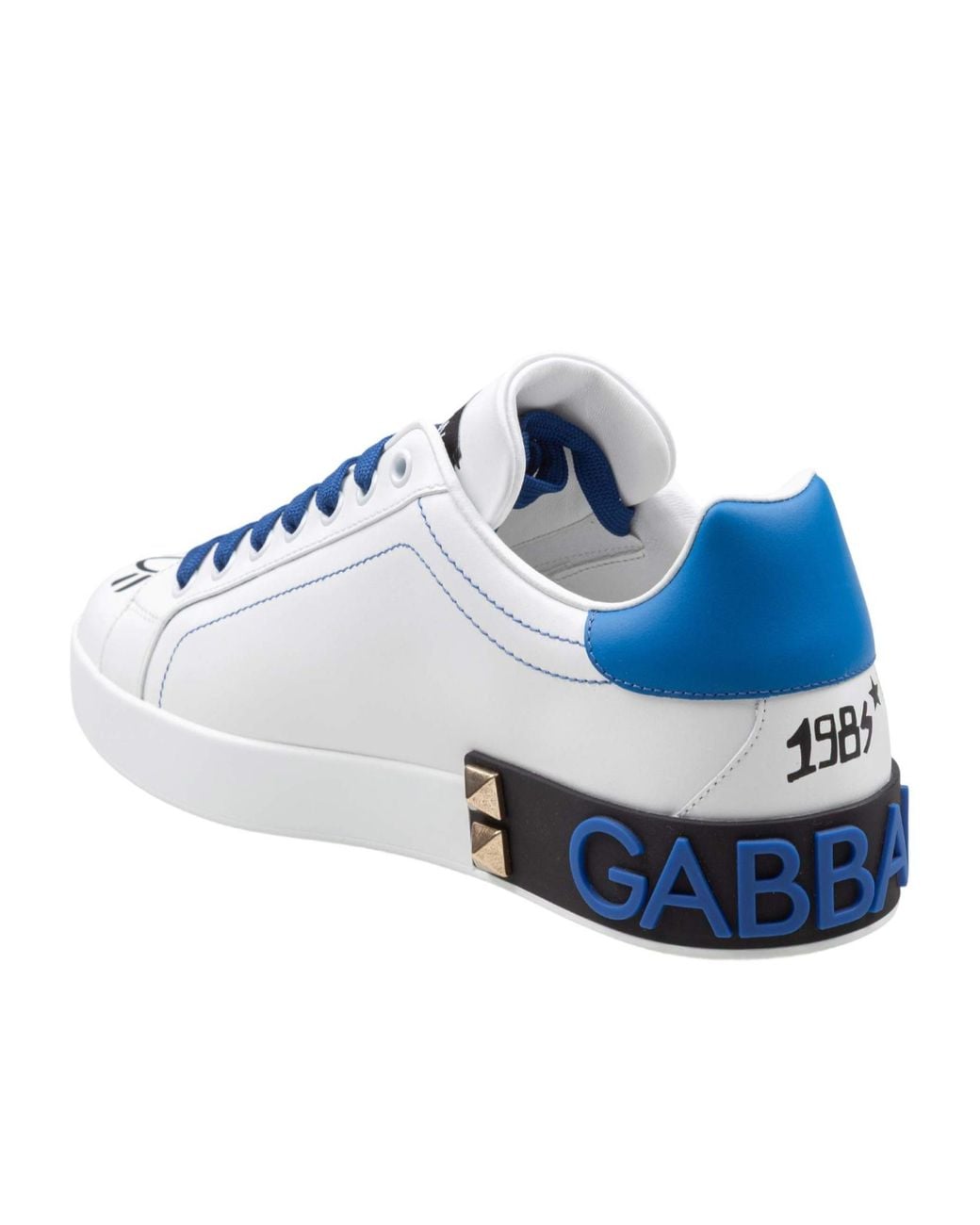 Dolce & Gabbana Blue Dolce & Gabbana Dolce & Gabbana Portofino Sneaker for men