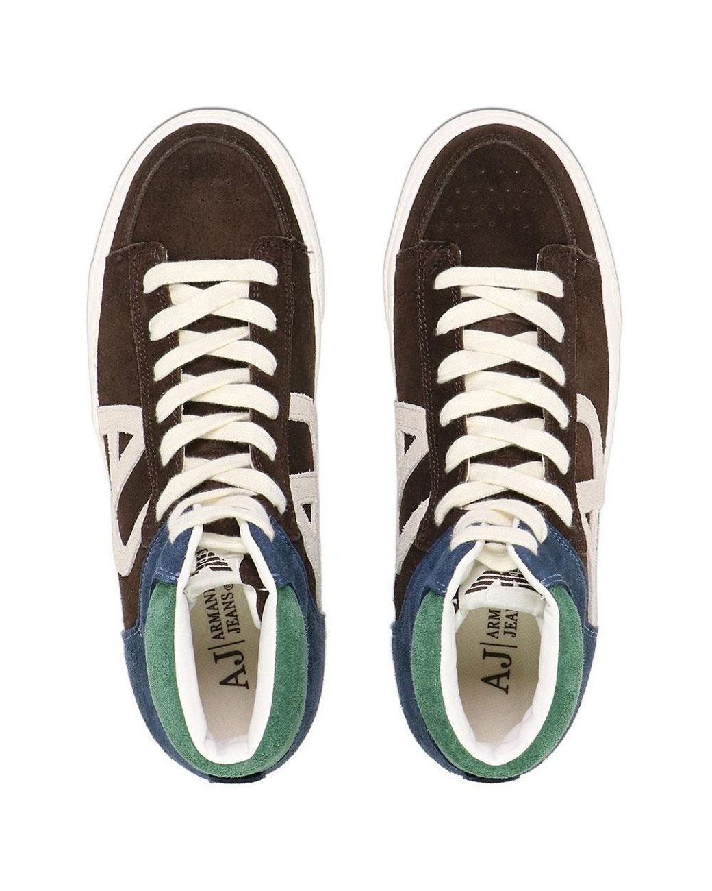 Armani Jeans Multicolor Logo Details Casual Sports Shoes for men