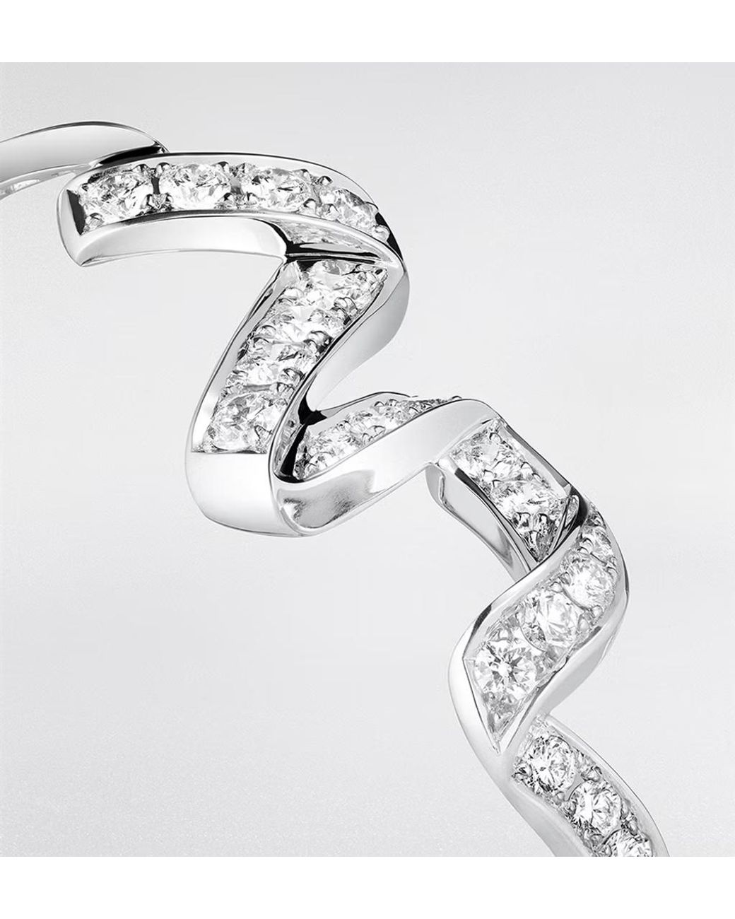 Dior White Couture Double Ring