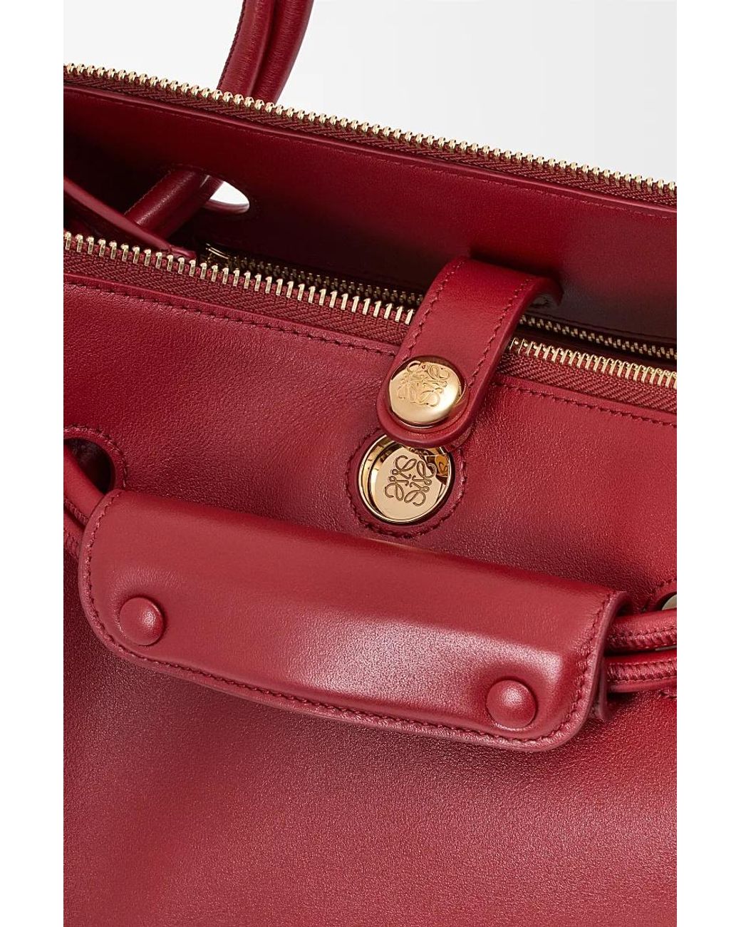 Loewe Red Small Madrid Bag