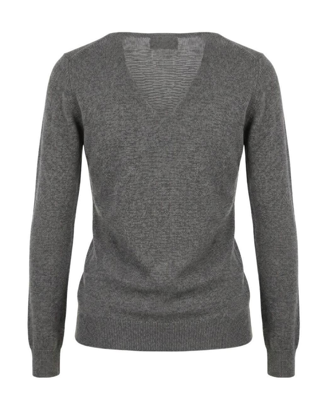 Malo Black V-Neck Sweater