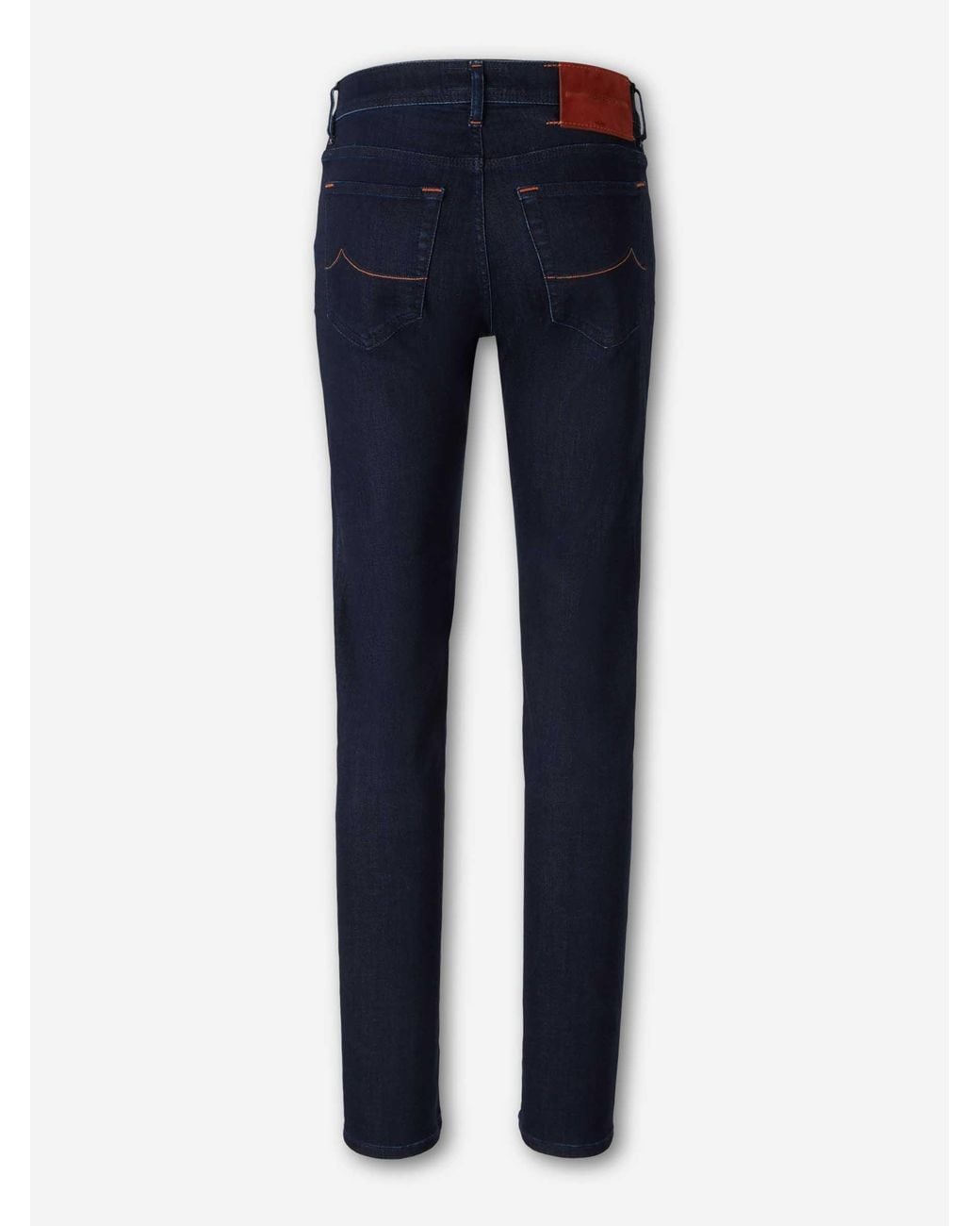 Jacob Cohen Blue Slim Fit Mid-Rise Jeans for men