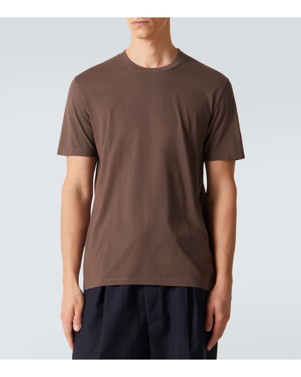 Maison Margiela Brown 3 Pack Crewneck T-Shirt for men