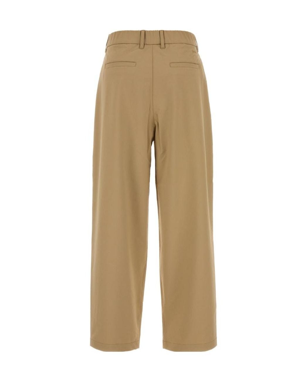 Herno Natural Laminar Wide-Leg Pants