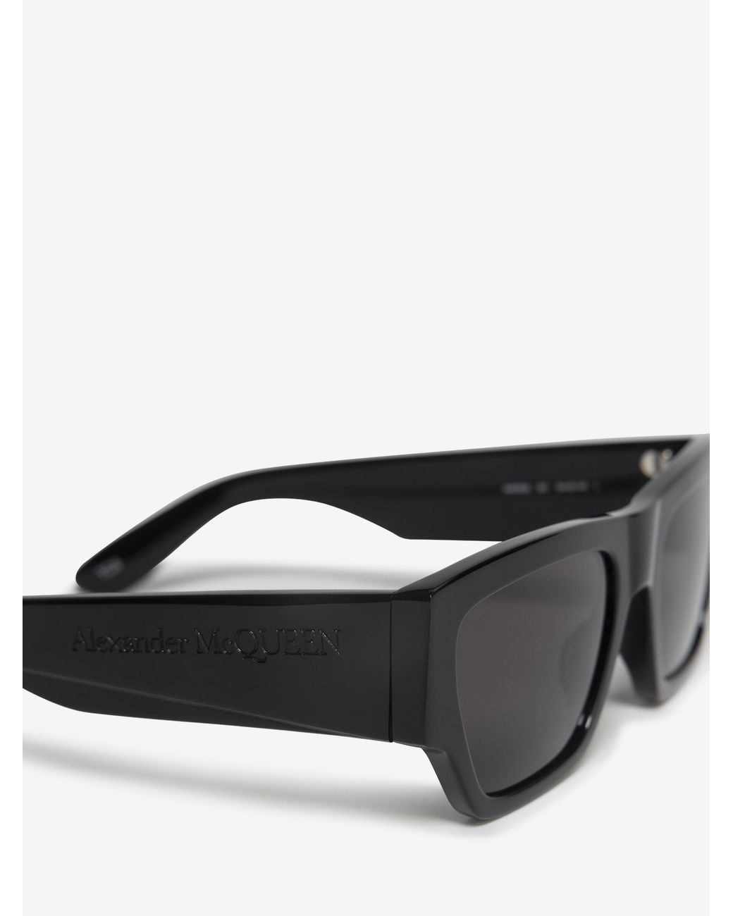 McQueen White Eyewear Square-Frame Sunglasses for men
