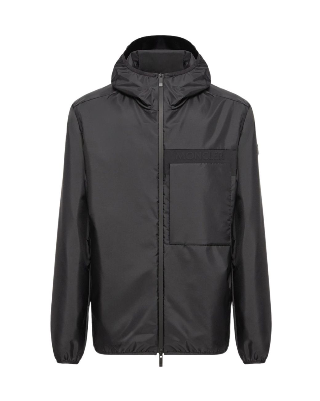 Moncler Black Fonteghi Hooded Jacket for men
