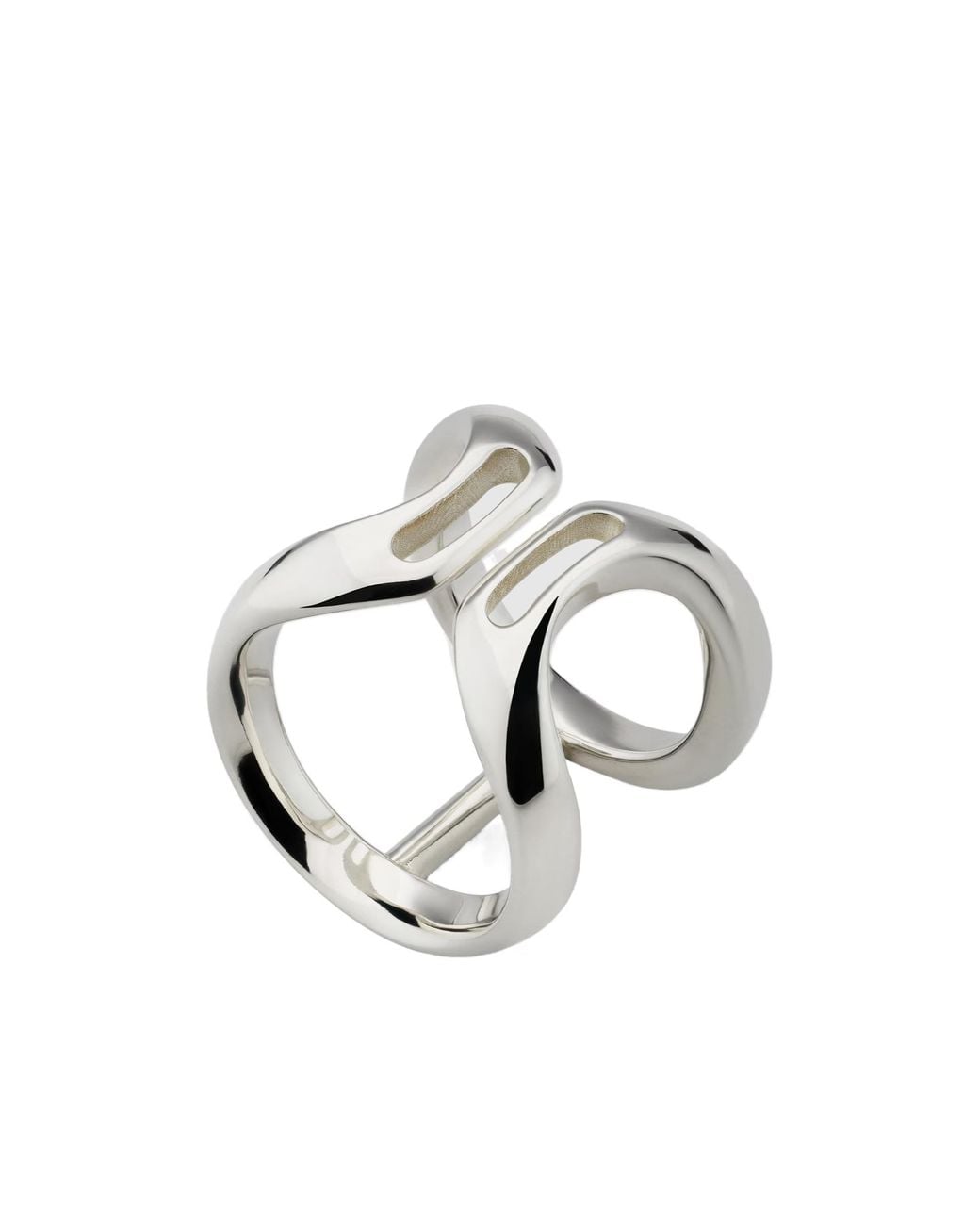 Gucci White Staffa Ring
