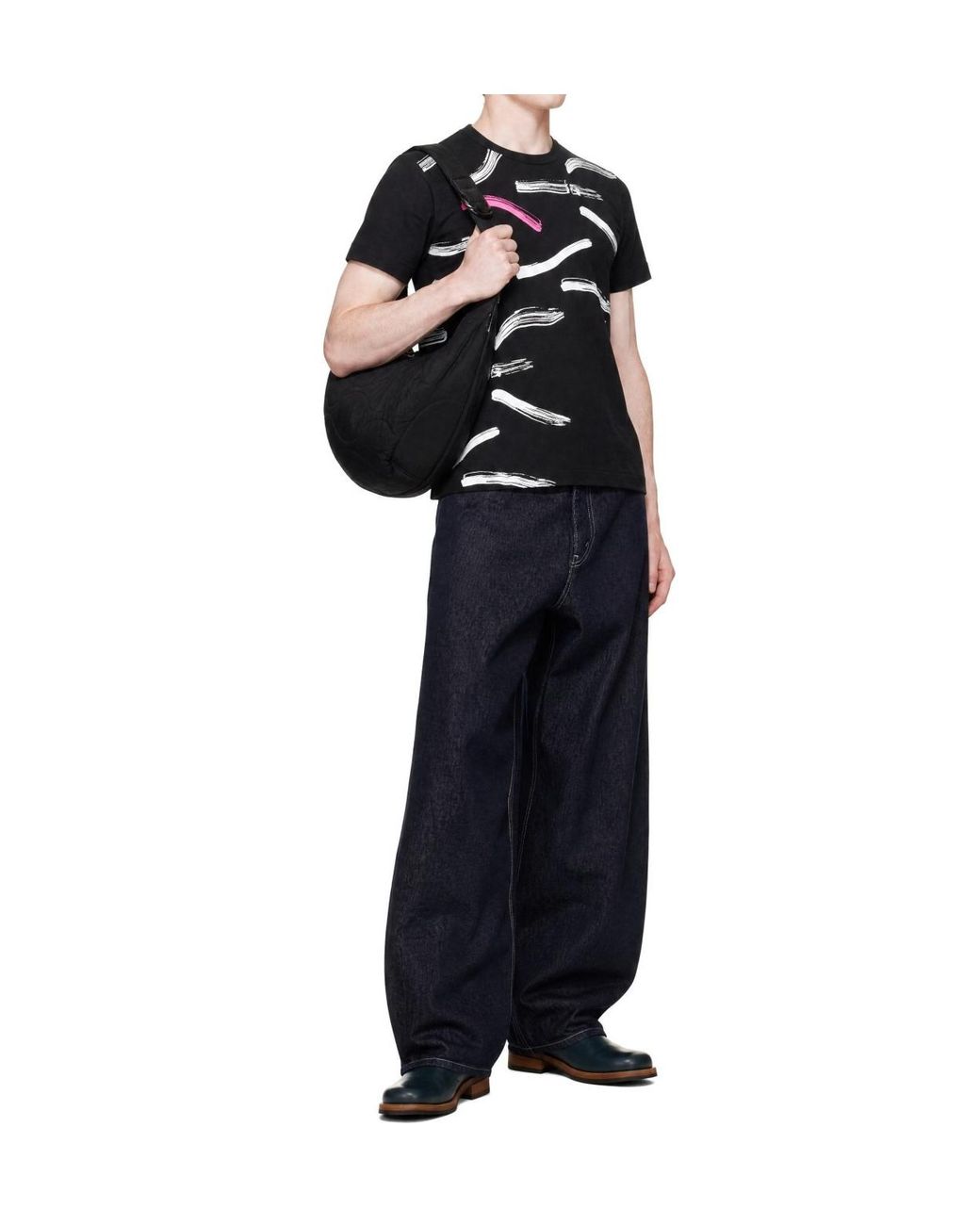 Comme des Garçons Black Short-Sleeved T-Shirt for men