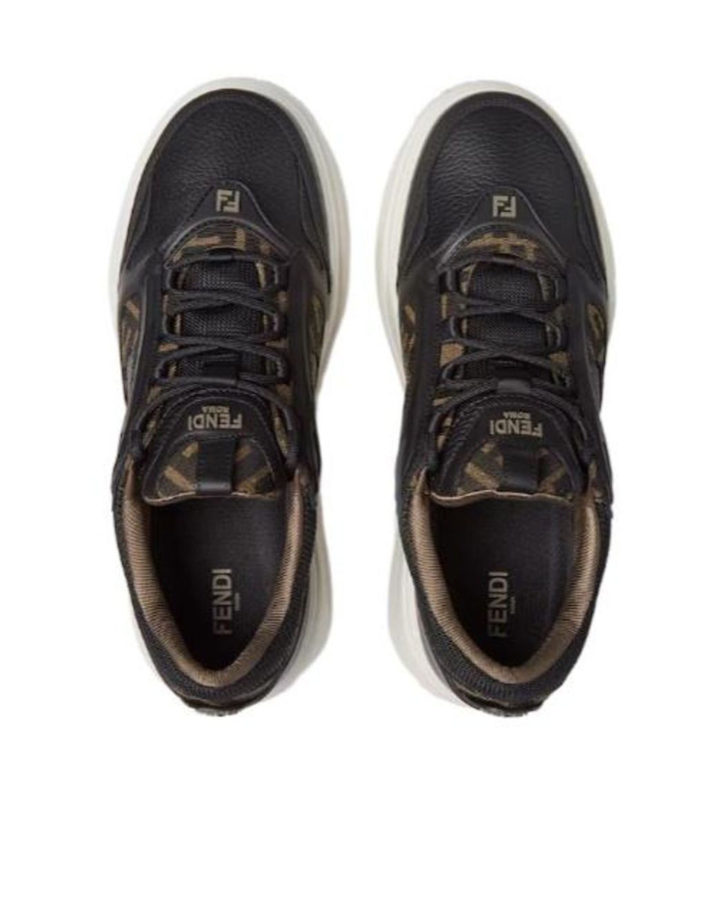 Fendi Black Force Trainers for men
