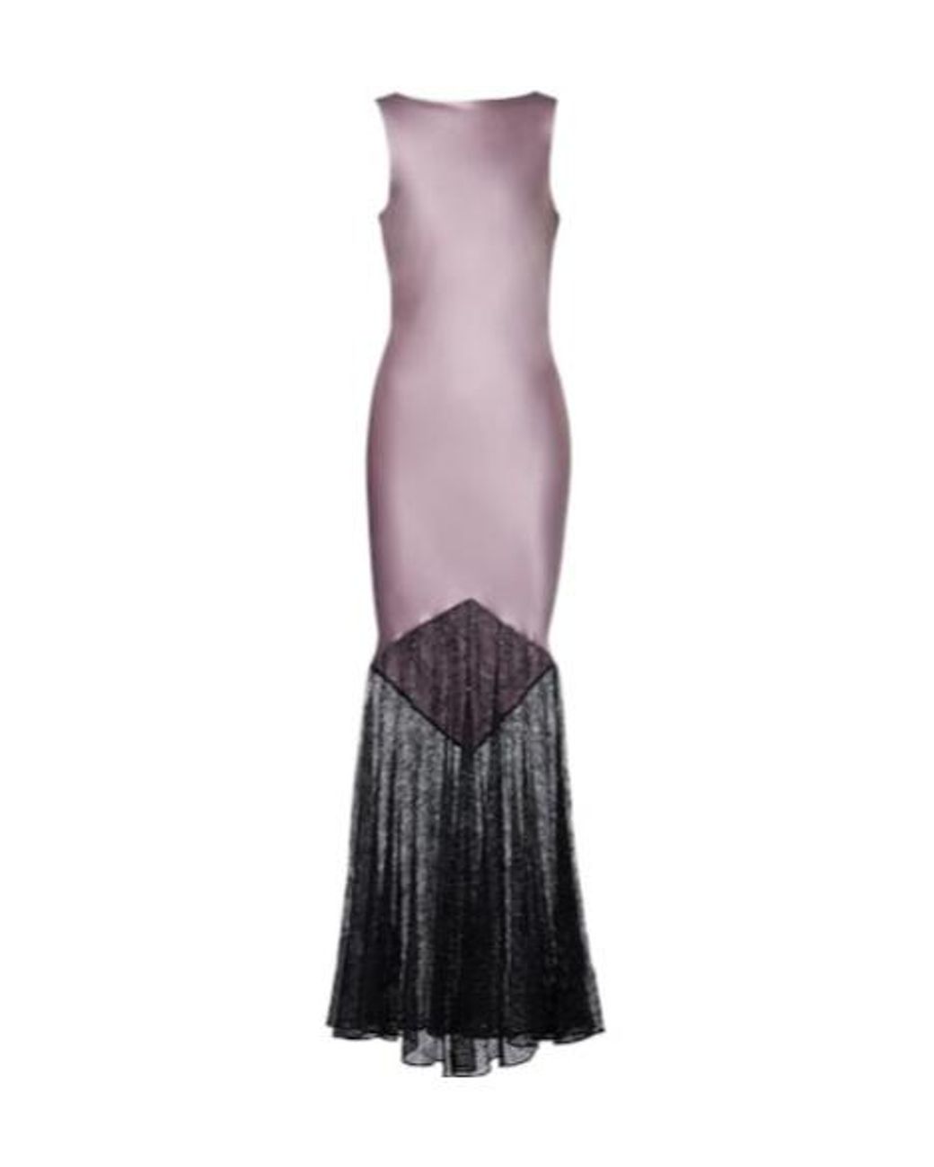 Nina Ricci Purple Silk-Blend Gown