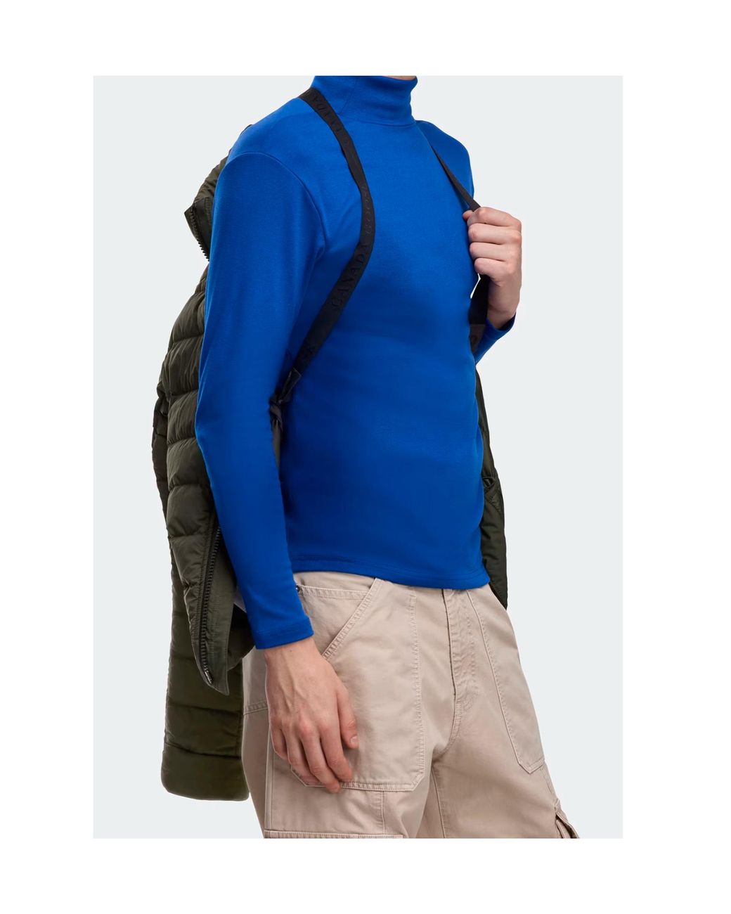 Canada Goose Black Crofton Quilted Jacket for men