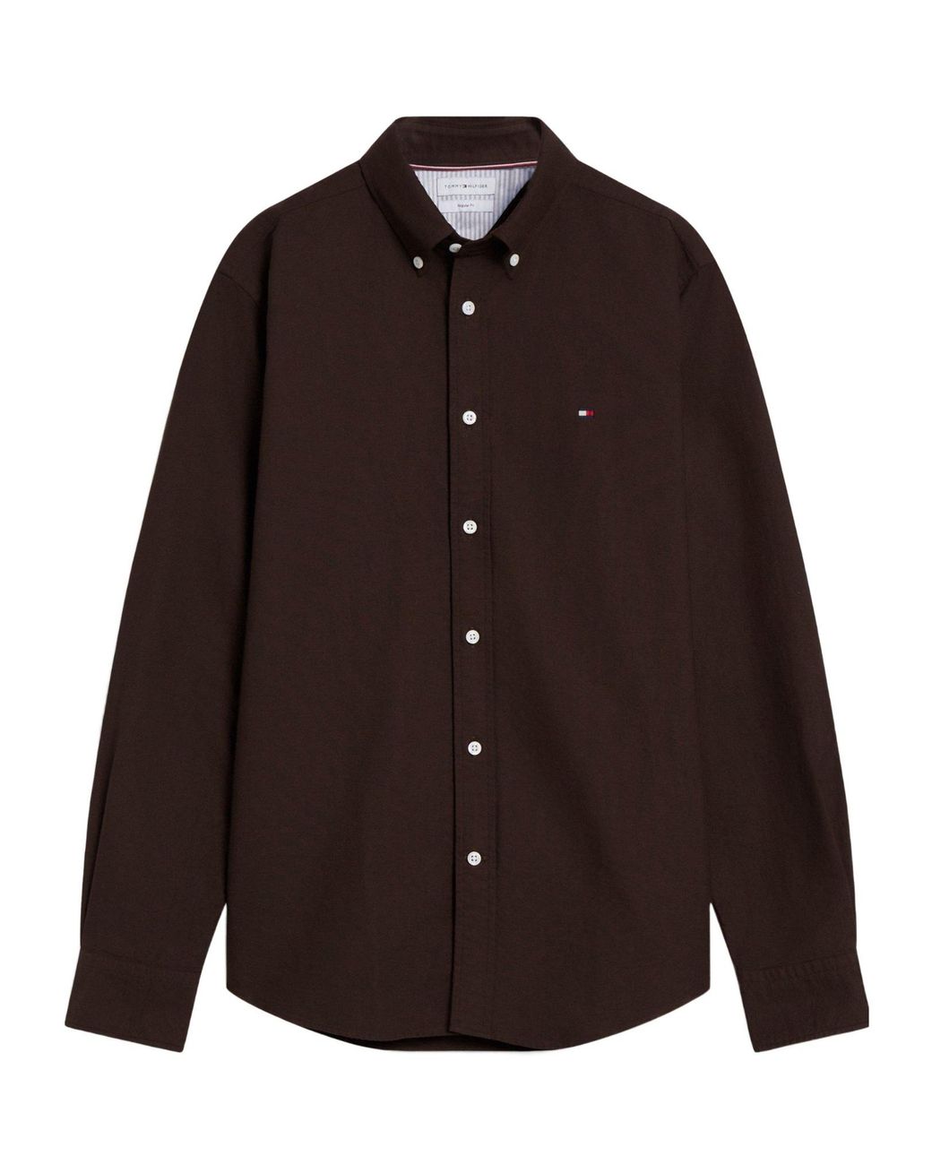 Tommy Hilfiger Brown Solid Color Shirt for men