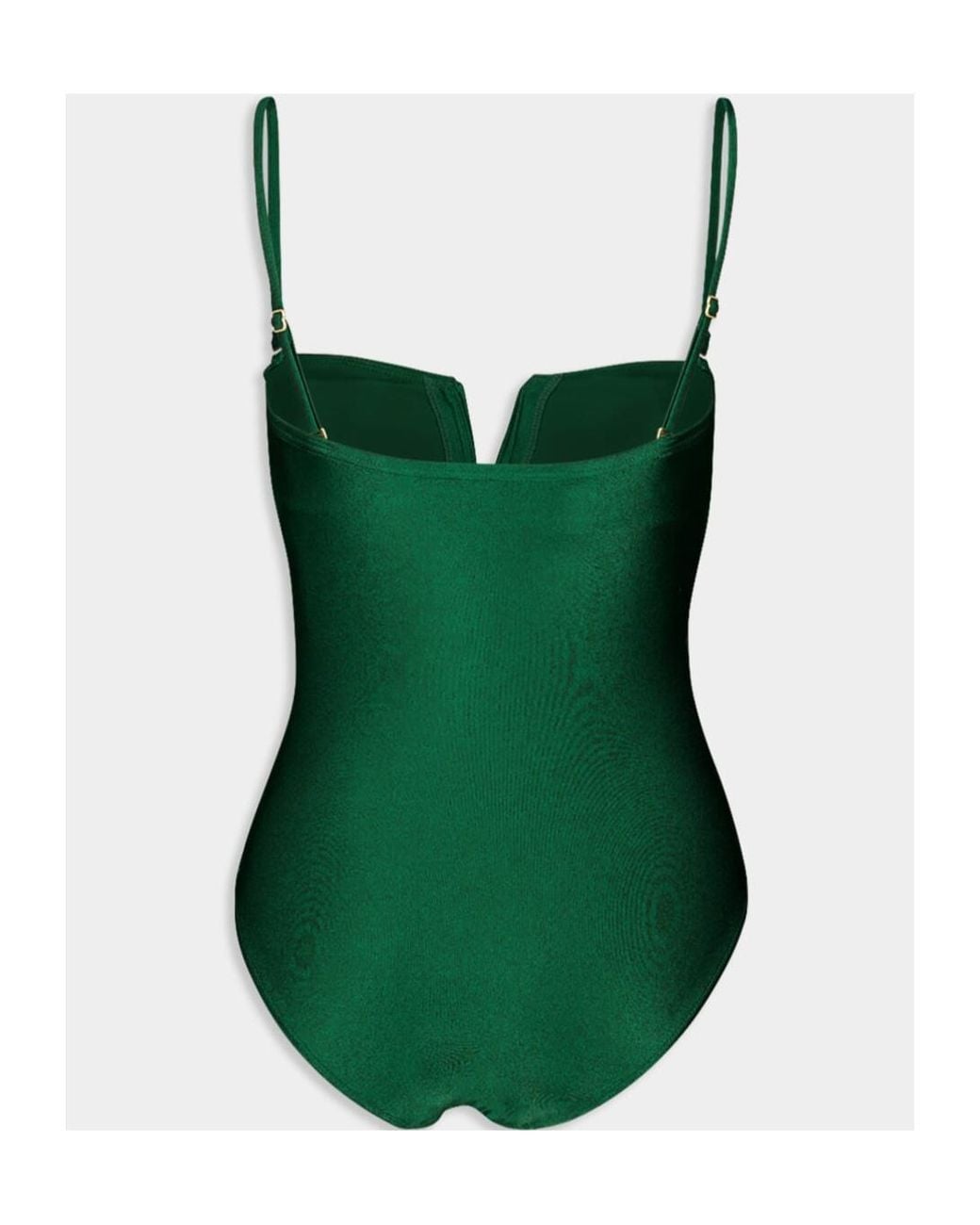 Zimmermann Green Swimsuit With Detachable Straps