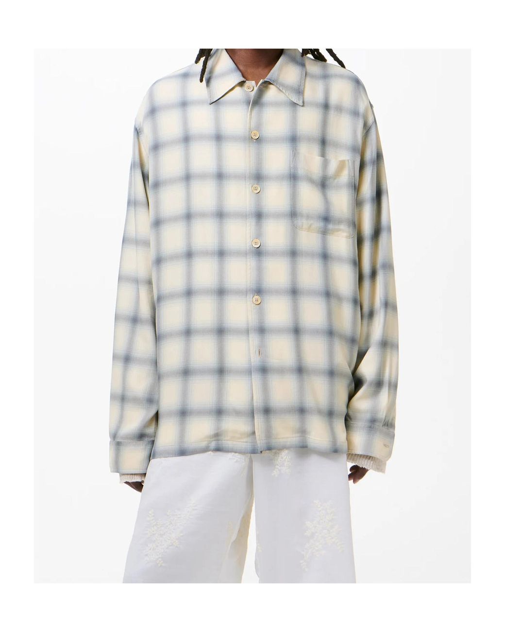 Our Legacy Gray Long Sleeve Shirt for men