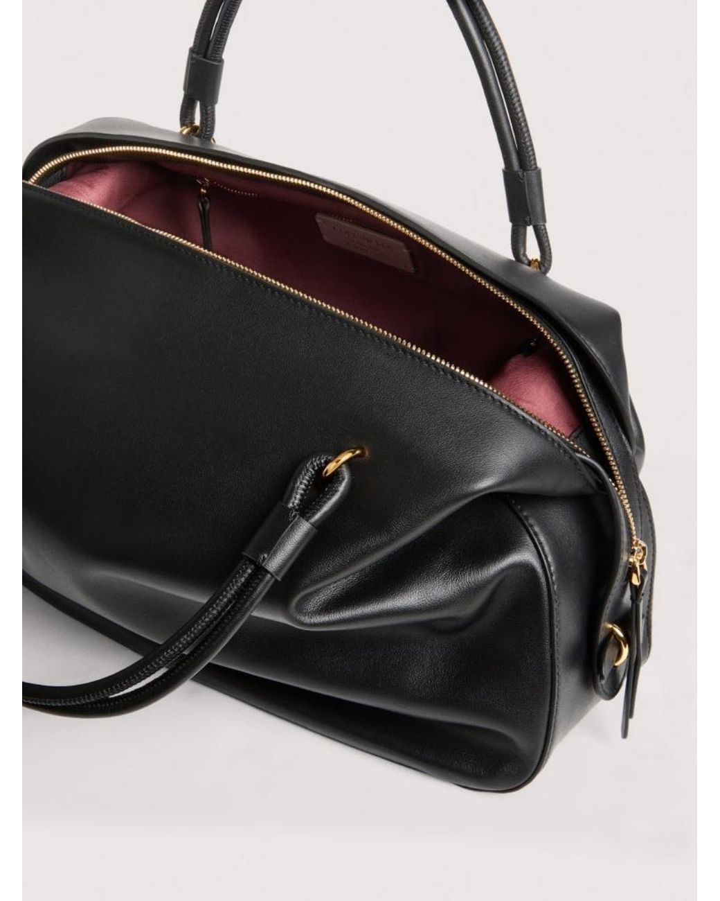 Coccinelle Black Lizzie Medium Tote Bag