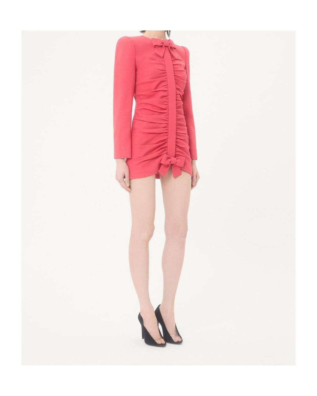 Valentino Pink Crispy Light Wool Jacket Dress