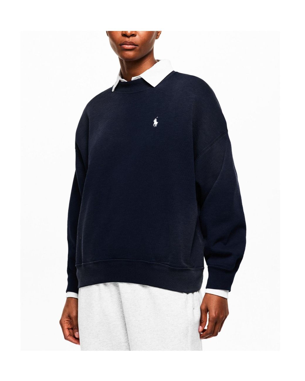 Polo Ralph Lauren Blue Classic Crew Neck Sweatshirt
