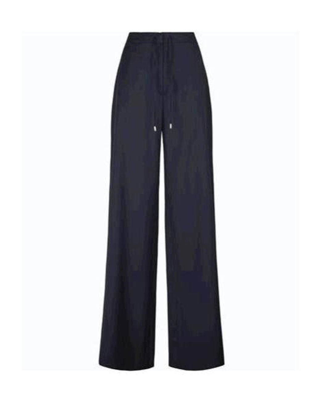 Max Mara Blue Studio Mstcorone Wide-Leg Pants