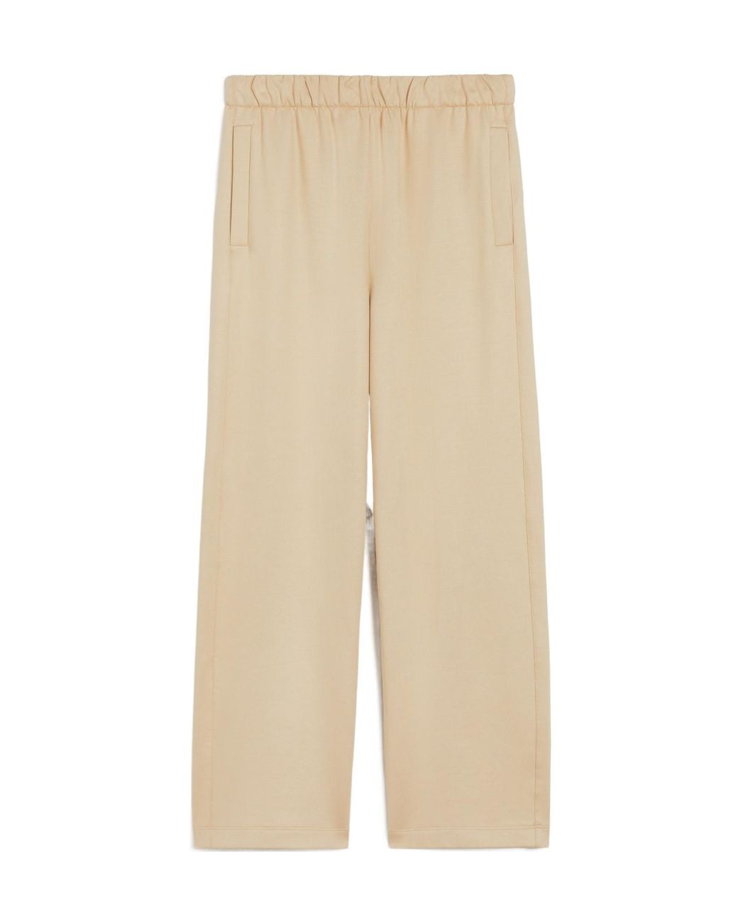 Max Mara Natural Filovia Straight-Leg Trousers