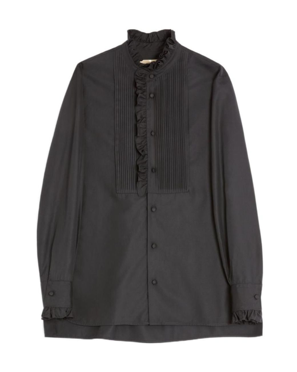 Valentino Black Long-Sleeved Shirt for men
