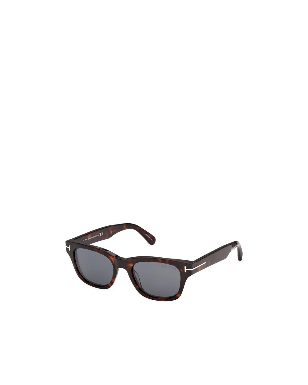 Tom Ford White Eyewear Square Frame Sunglasses for men