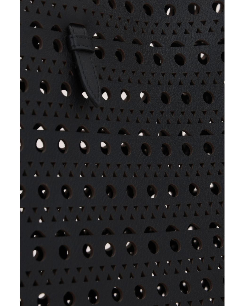 Alaïa Black Alaïa Mina 44 Openwork Tote Bag