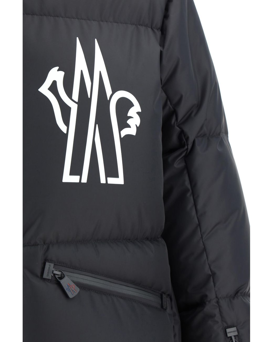 Moncler Black Verdons Short Down Jacket for men