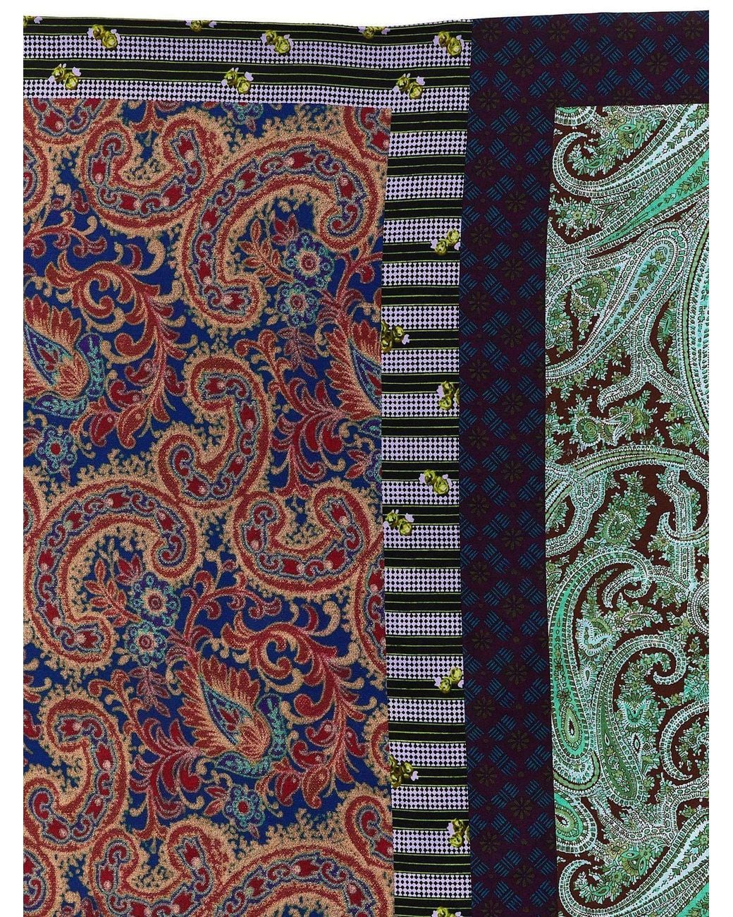 Dries Van Noten Black Printed Pareo for men