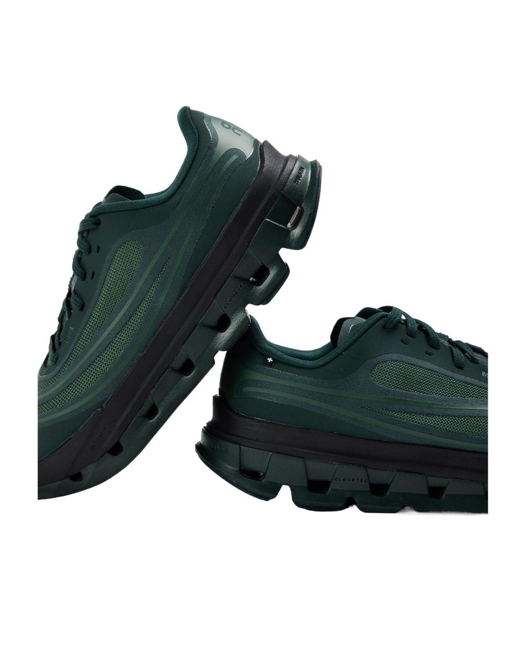 On Shoes Green Comfortable Running Shoes