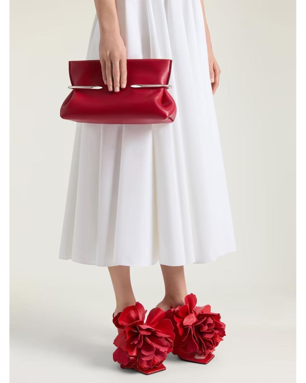 Givenchy Red Pinch Soft Shoulder Bag
