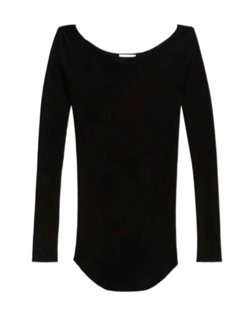 Isabel Marant Black Izzie Boat Neck Jumper