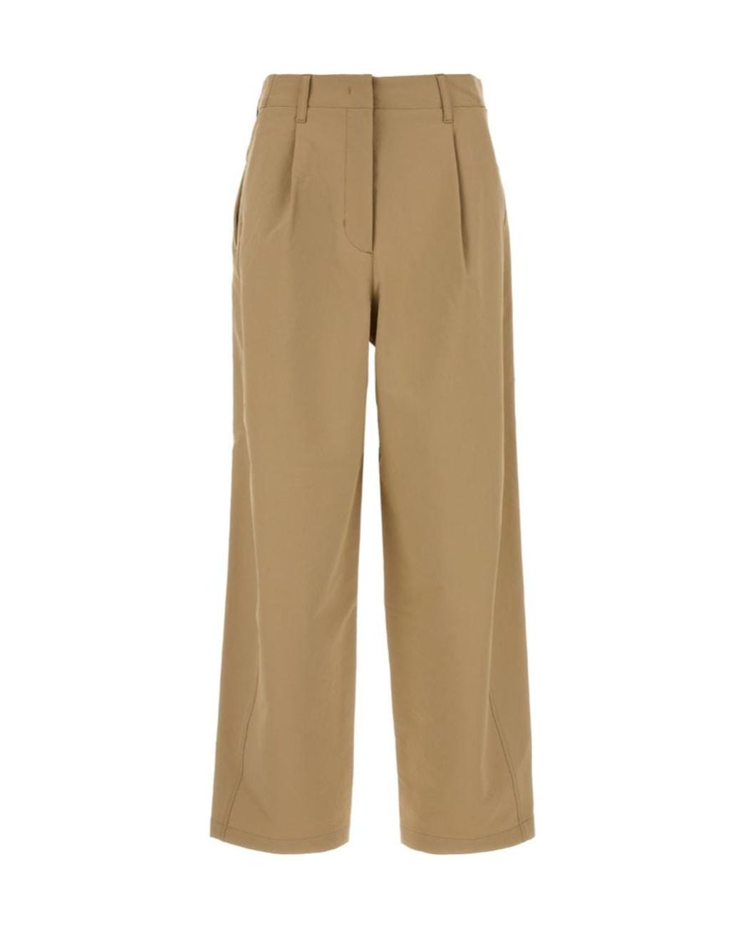 Herno Natural Laminar Wide-Leg Pants