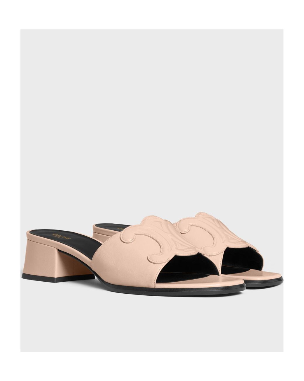 Celine Clemence Mule in Natural | Lyst